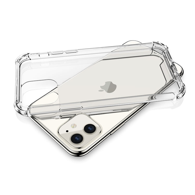 Clear protective case for iPhone with reinforced corners