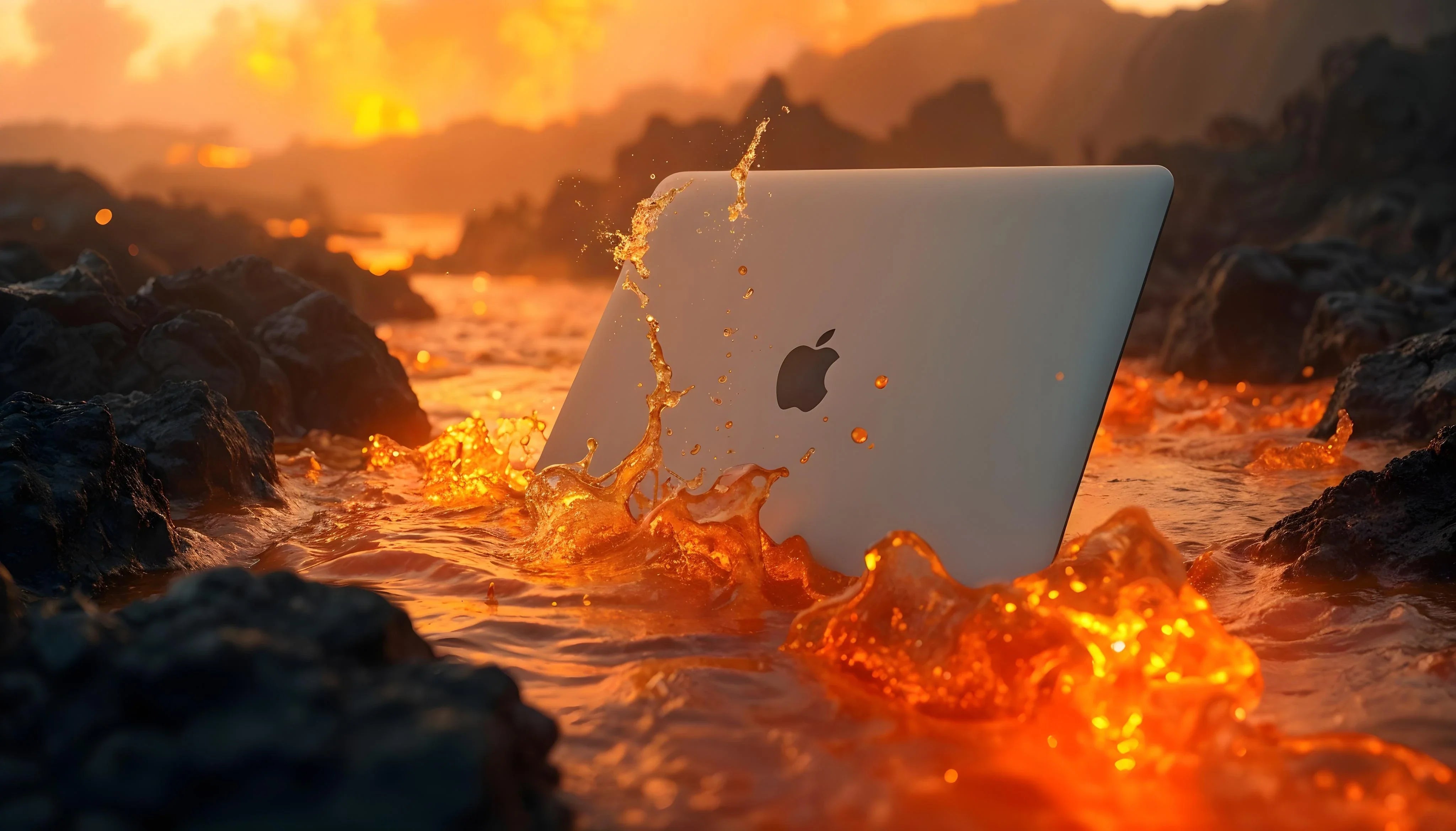 Zoodle MacBook Lava Forge