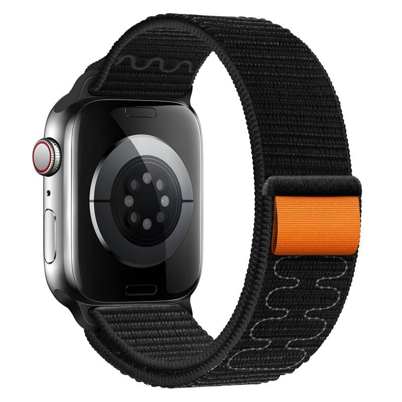 Soft Nylon Velcro Watch Band for Apple Watch – Lightweight & Durable