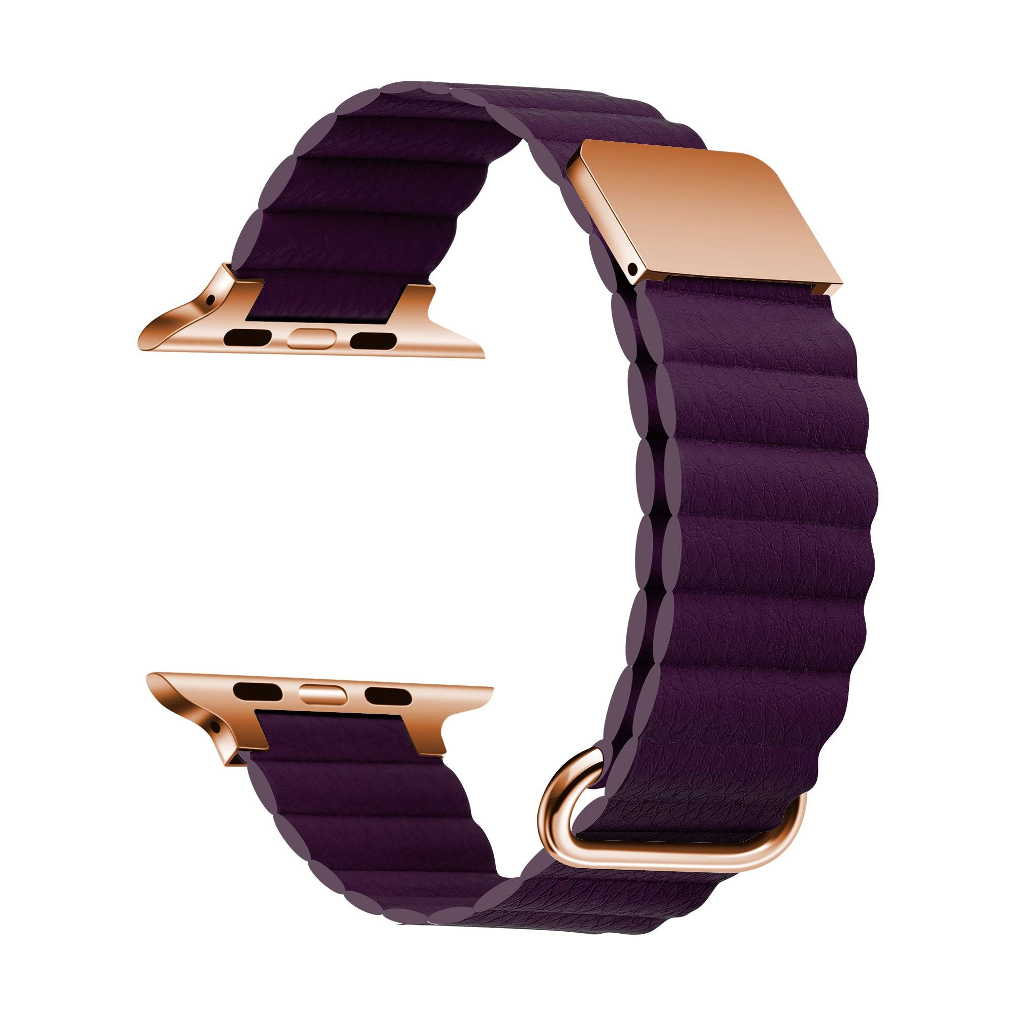 Premium Leather Link Band for Apple Watch - Zoodle iWatch Straps