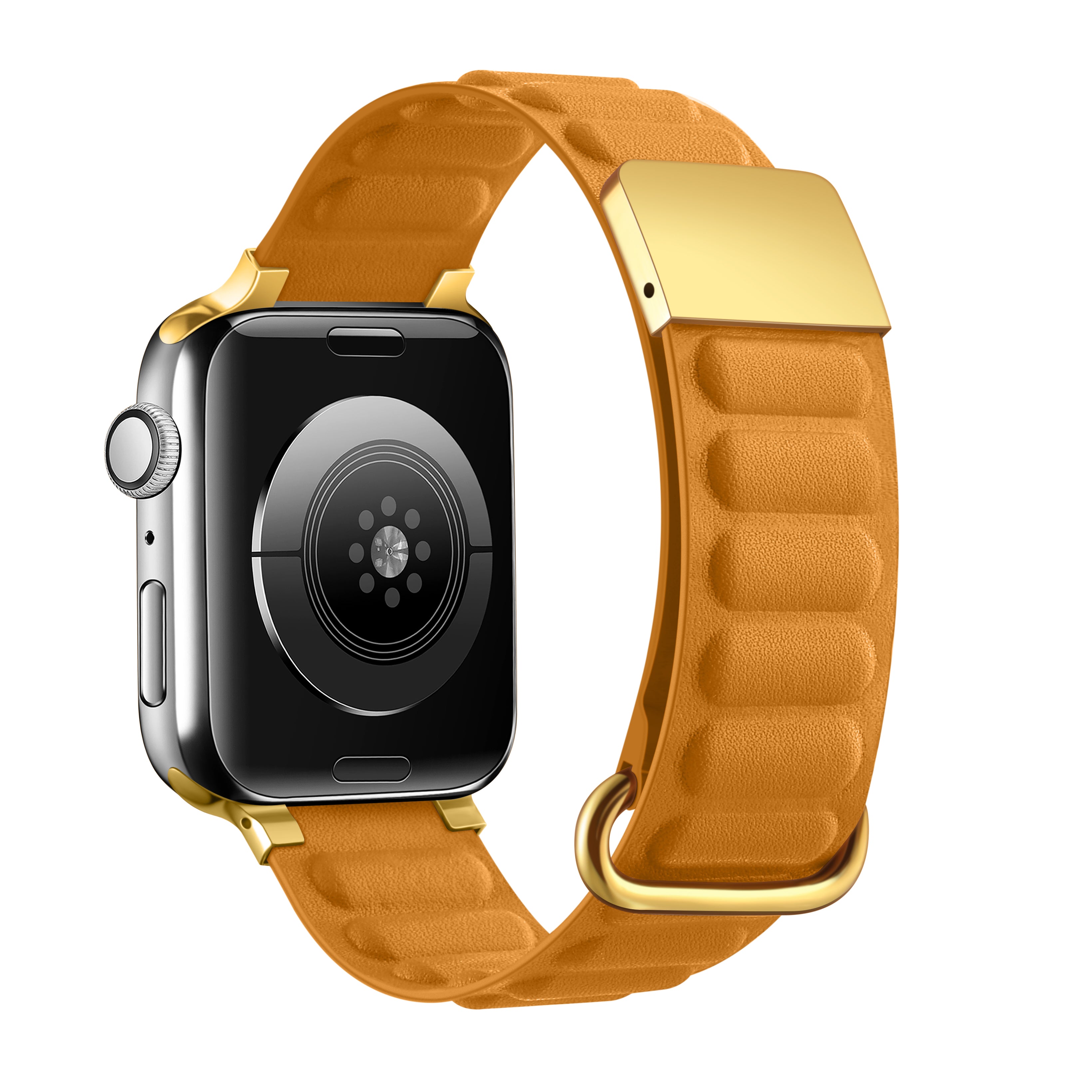 Premium Leather Link Band for Apple Watch
