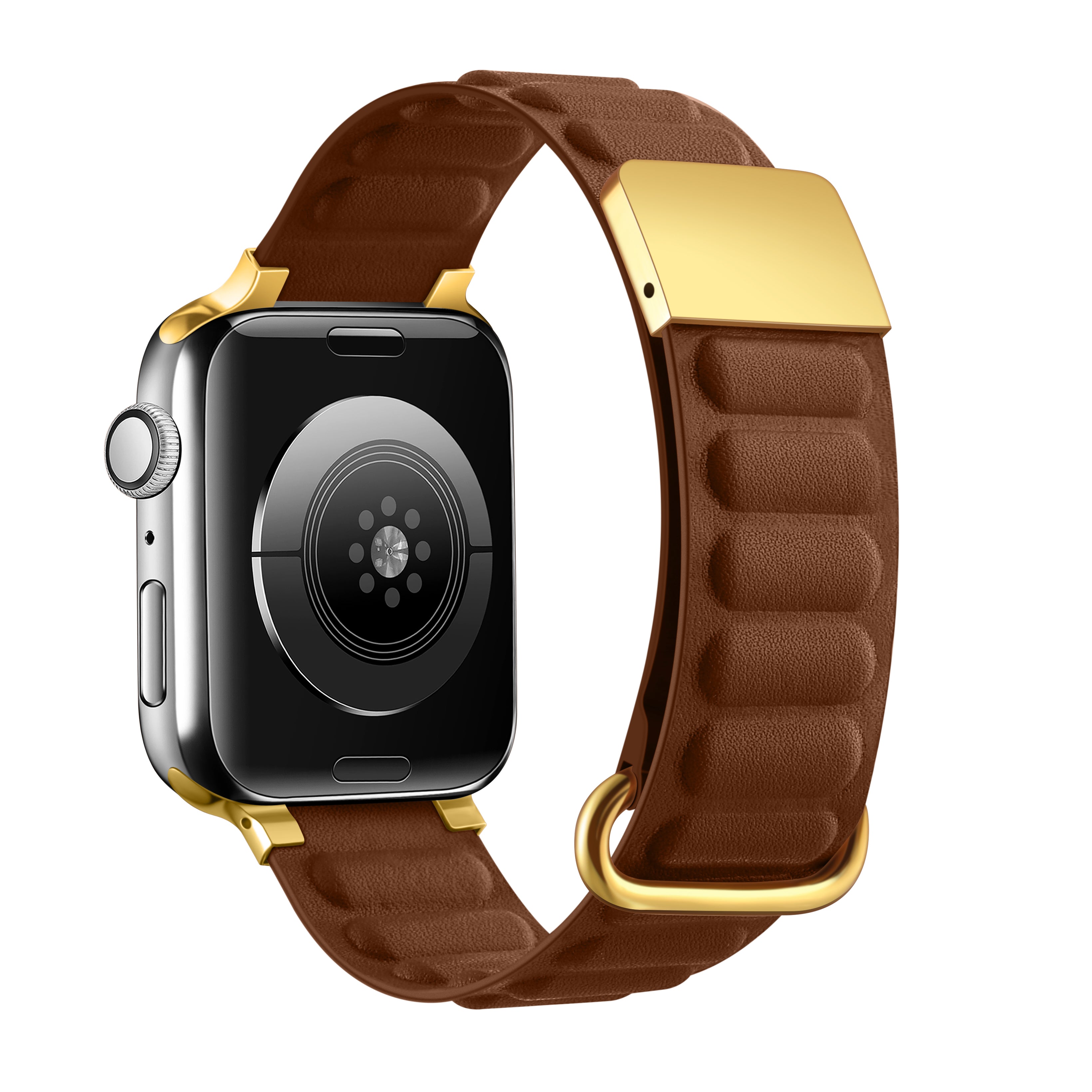 Premium Leather Link Band for Apple Watch