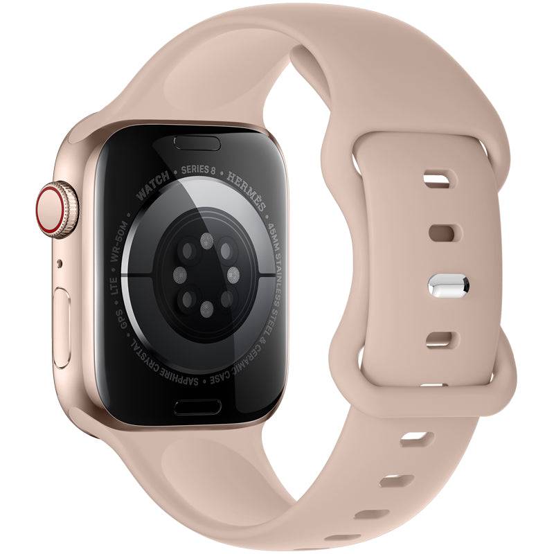Silicone Butterfly Buckle bands for Apple Watch - Zoodle iWatch Straps