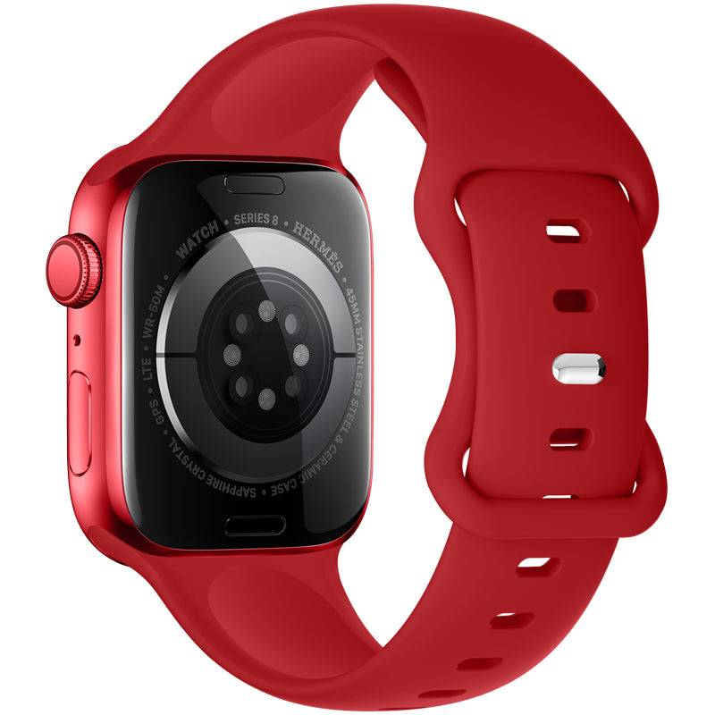 Silicone Butterfly Buckle bands for Apple Watch - Zoodle iWatch Straps