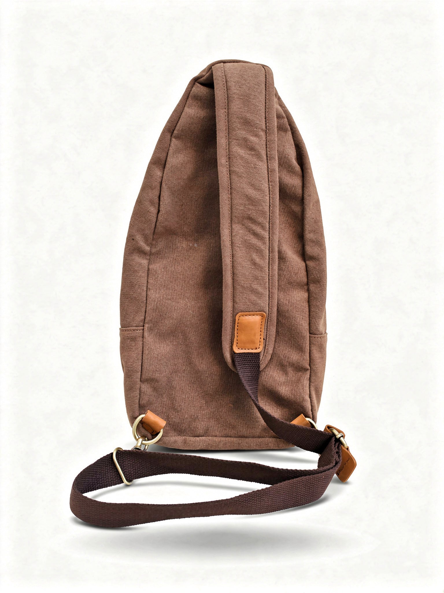 Tablet Bag | Canvas Leather Sling Bag