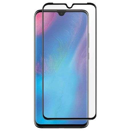 Huawei P30 Glass Protector with black border, designed for full-screen coverage and HD clarity. Ideal screen protection accessory in South Africa.