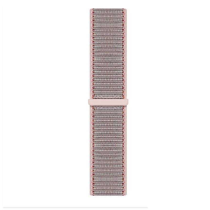 Nylon Loop Sports Strap for Fitbit Versa - Pink - Zoodle Fitbit Straps