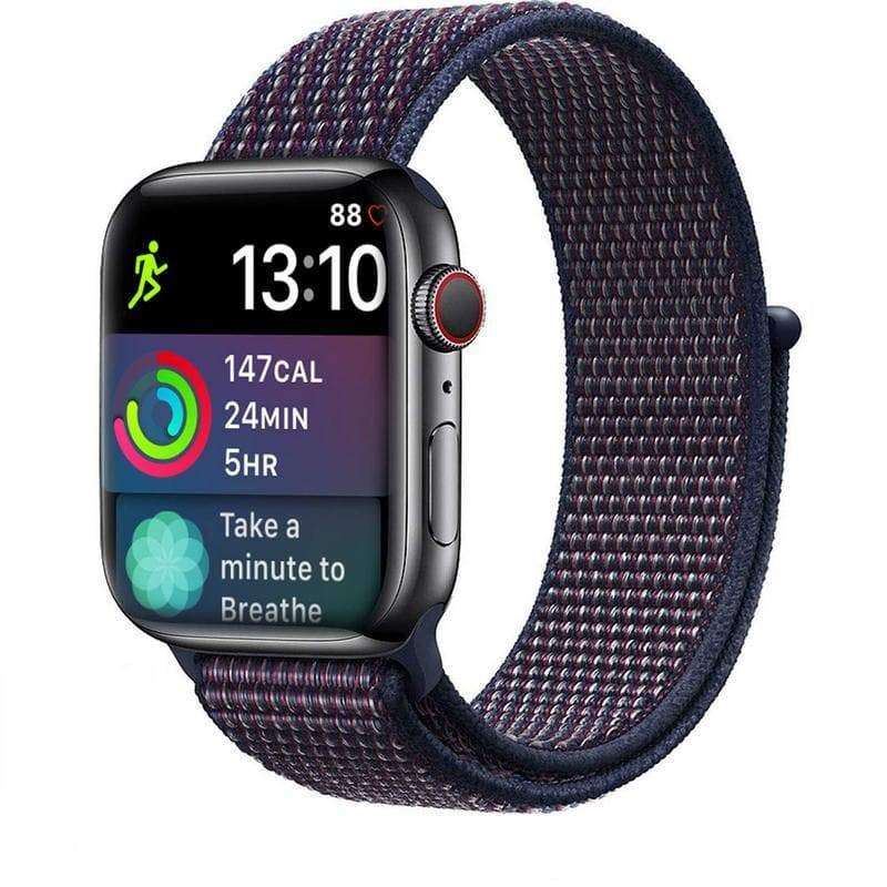 Nylon Loop Sports Band for Apple Watch - Zoodle iWatch Straps