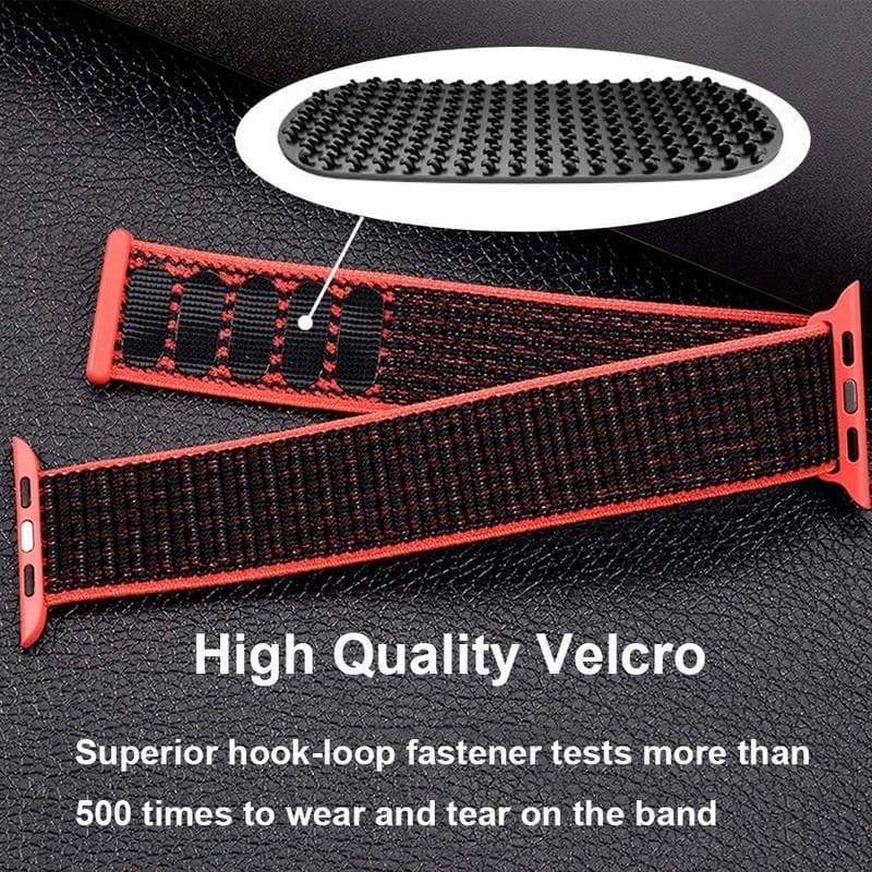 Nylon Loop Sports Band for Apple Watch - Zoodle iWatch Straps