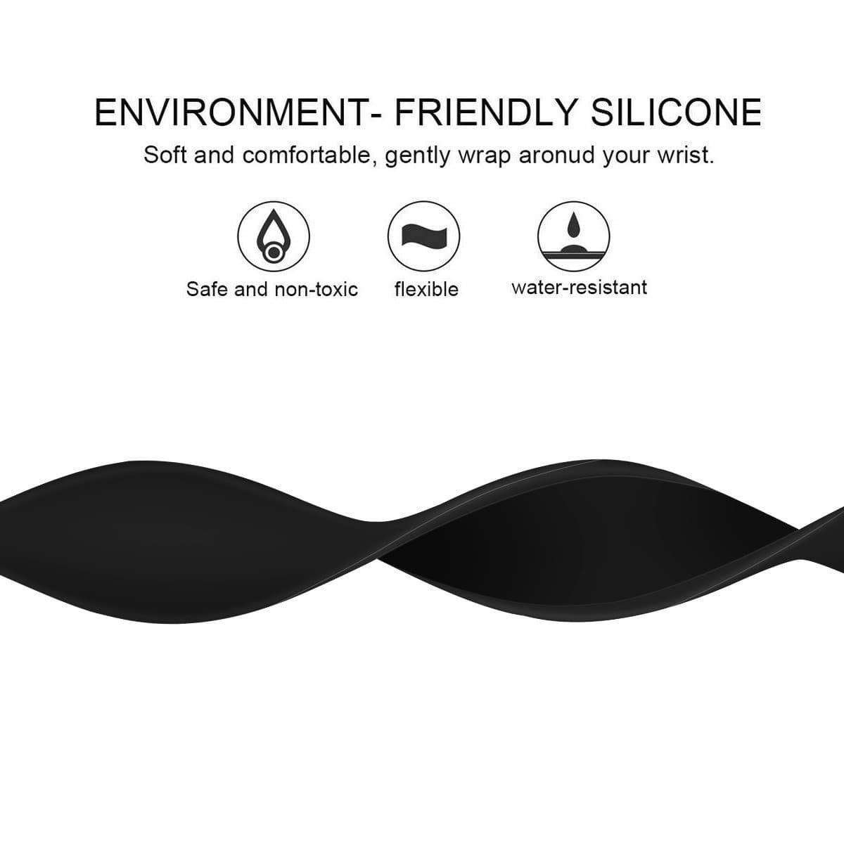 Silicone Solo Band for Apple Watch - Zoodle iWatch Straps