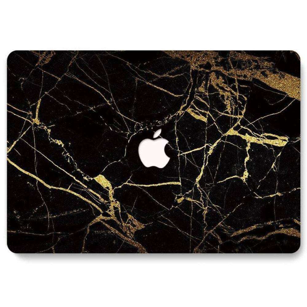 Designer Case - Black & Brown for MacBook - Zoodle Laptop hard cases