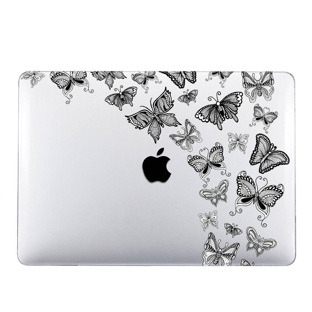 Designer Case - Butterfly World for MacBook - Zoodle Laptop hard cases