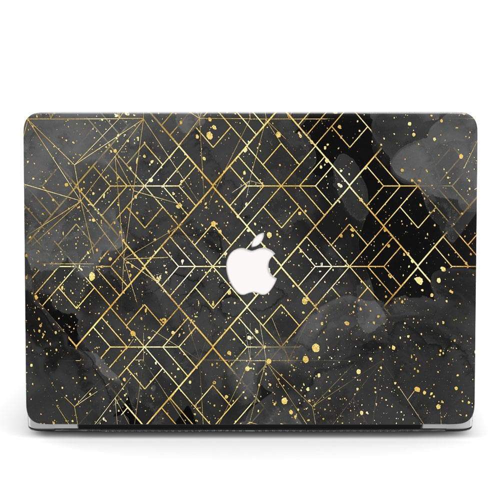 Designer Case - Chart the Black Sky for MacBook - Zoodle Laptop hard cases
