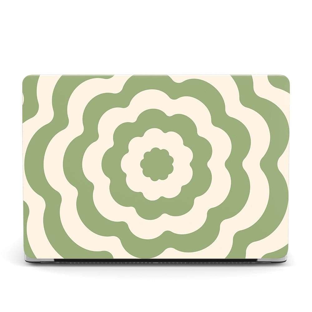 Designer Case - Typos Green Energy for MacBook - Zoodle Laptop hard cases