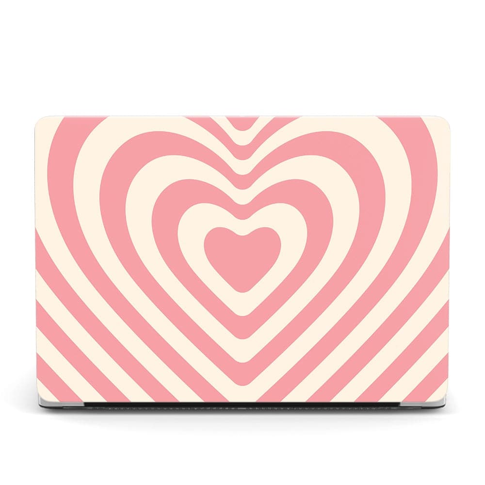 Designer Case - Typos Pink Energy for MacBook - Zoodle Laptop hard cases