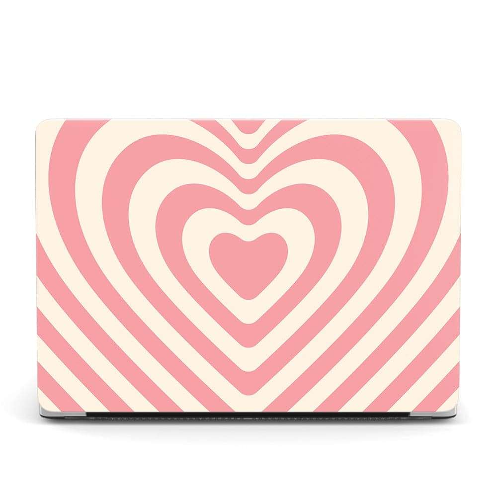 Designer Case - Typos Pink Energy for MacBook - Zoodle Laptop hard cases