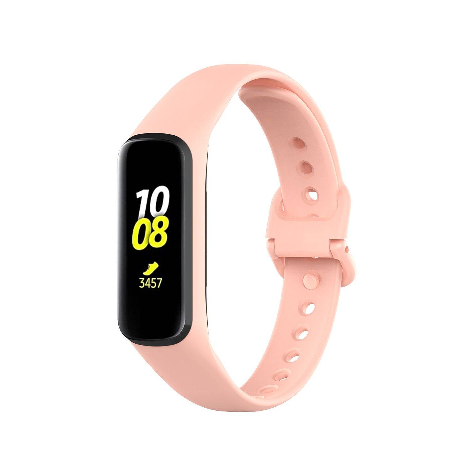 Replacement Wristband Strap for Samsung Galaxy Fit E - Rose Pink - Zoodle Samsung Straps