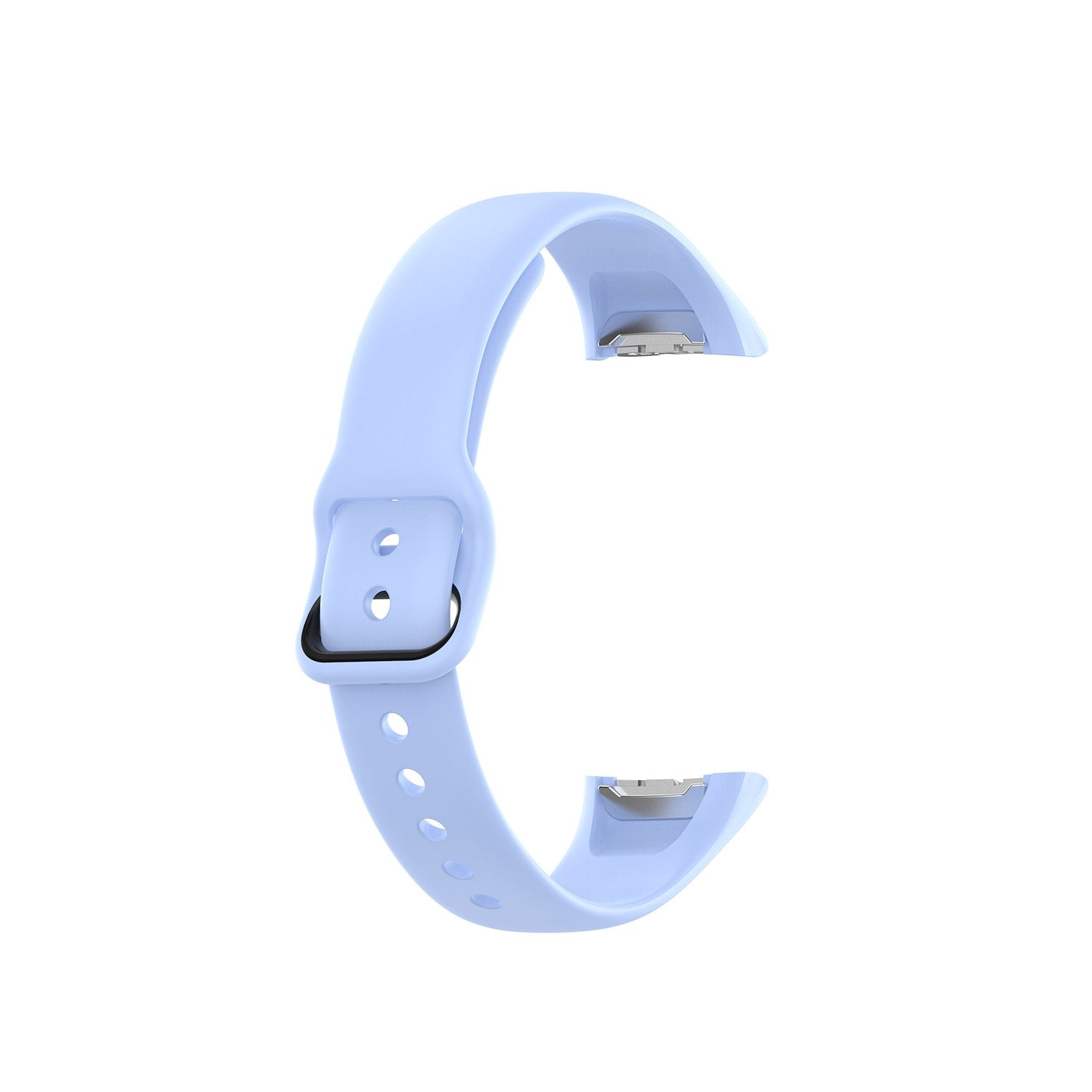 Silicon Replacement Band for Samsung Galaxy Fit Smartwatch (SM-R370) - Light Blue - Zoodle Samsung Straps