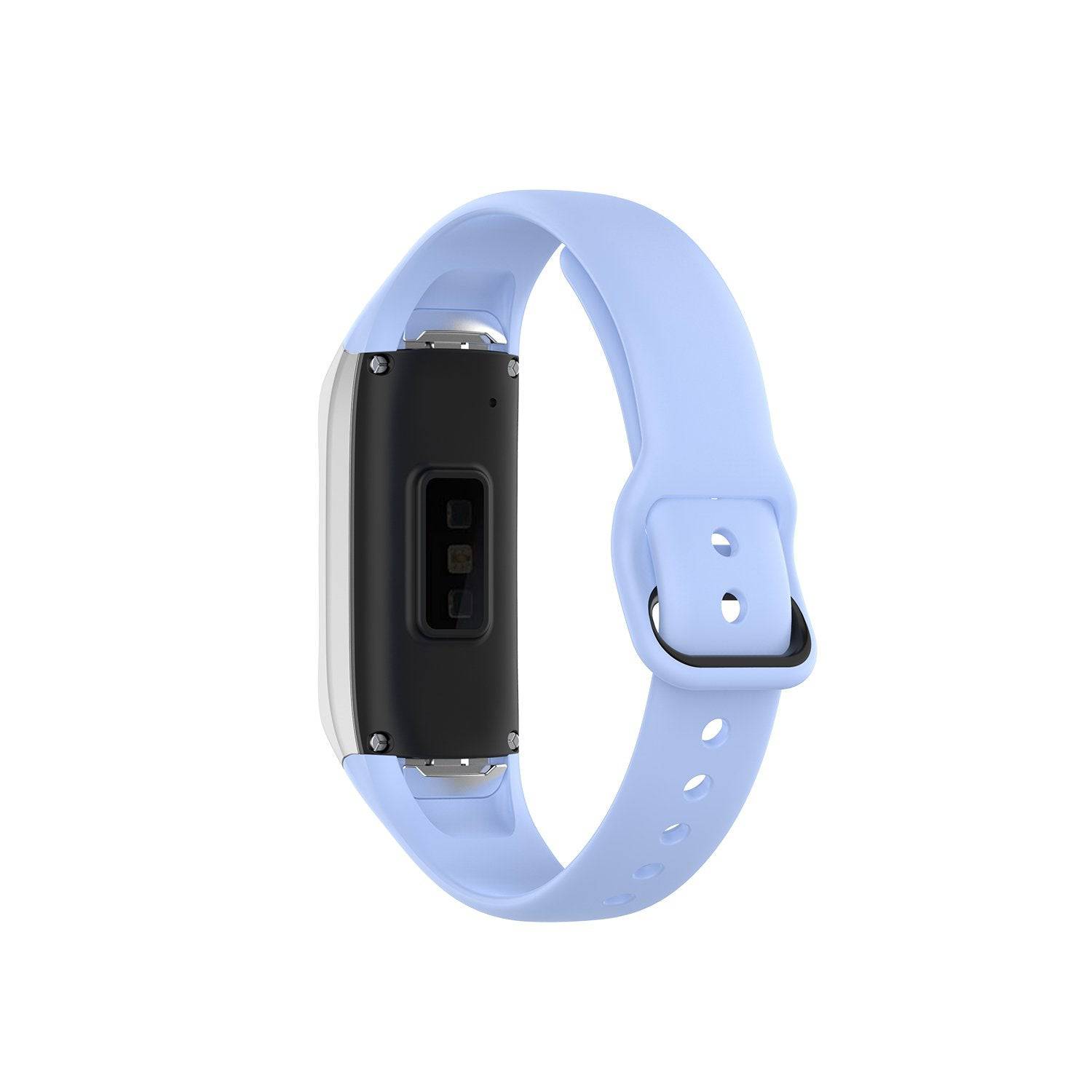 Silicon Replacement Band for Samsung Galaxy Fit Smartwatch (SM-R370) - Light Blue - Zoodle Samsung Straps