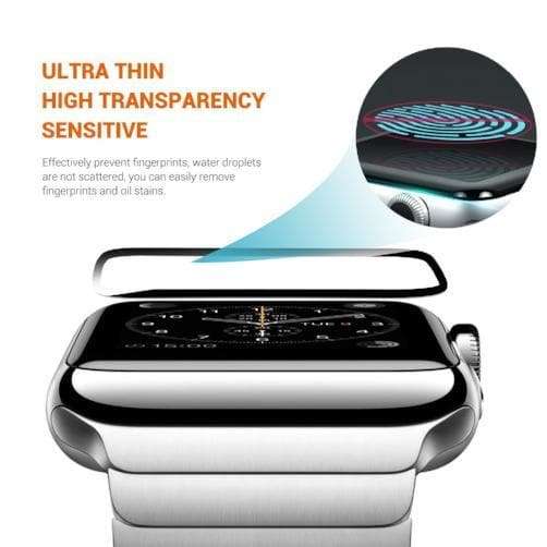 Apple Watch Screen Protector Tempered Glass - Zoodle Screen Protectors