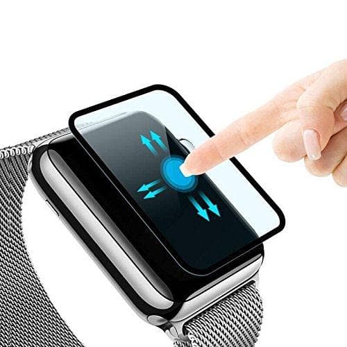 Durable screen protector for smartwatch with touch sensitivity