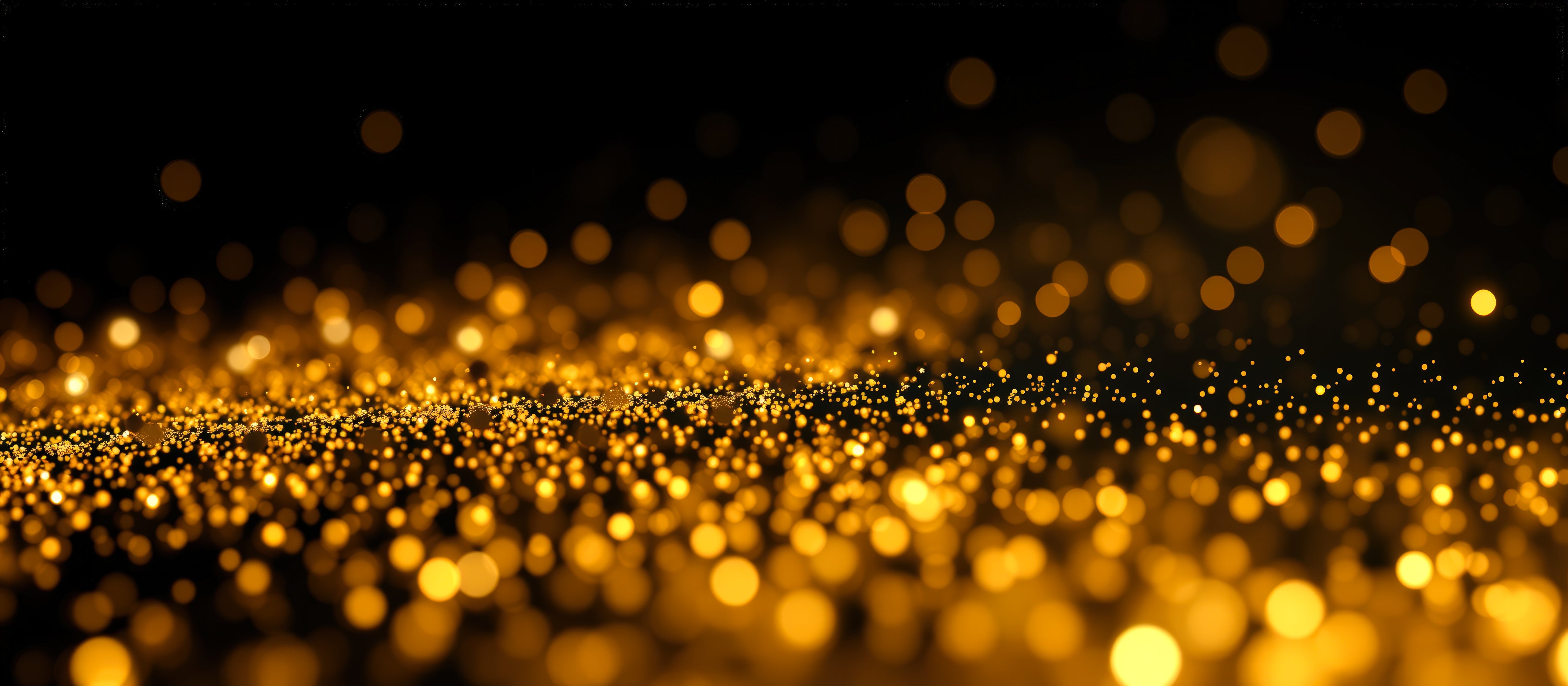 Gold Black November background