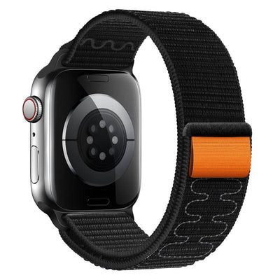 Soft Nylon Velcro Watch Band for Apple Watch – Lightweight & Durable