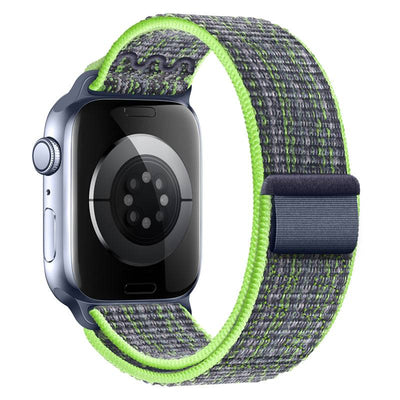 Adjustable Velcro Nylon Band for Apple Watch – Secure & Sporty