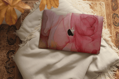 Protection Bundle for MacBook 13" M1 – Pink Rose Marble
