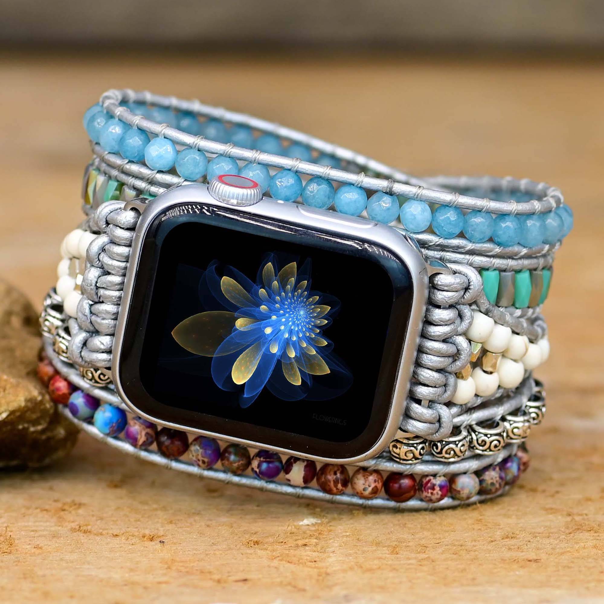 Folk Ocean Stone Band for Apple Watch - Zoodle iWatch Straps