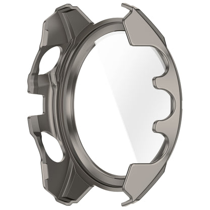 Side view of Garmin Fenix 8 PC protective case showcasing its rugged and shockproof design. Ensures full protection without compromising functionality.