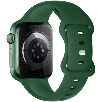 Silicone Butterfly Buckle bands for Apple Watch - Zoodle iWatch Straps