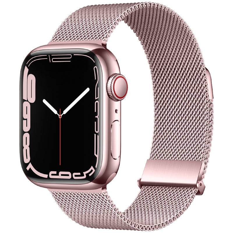 Apple Watch Stainless Steel Milanese Strap – Modern & Timeless Design