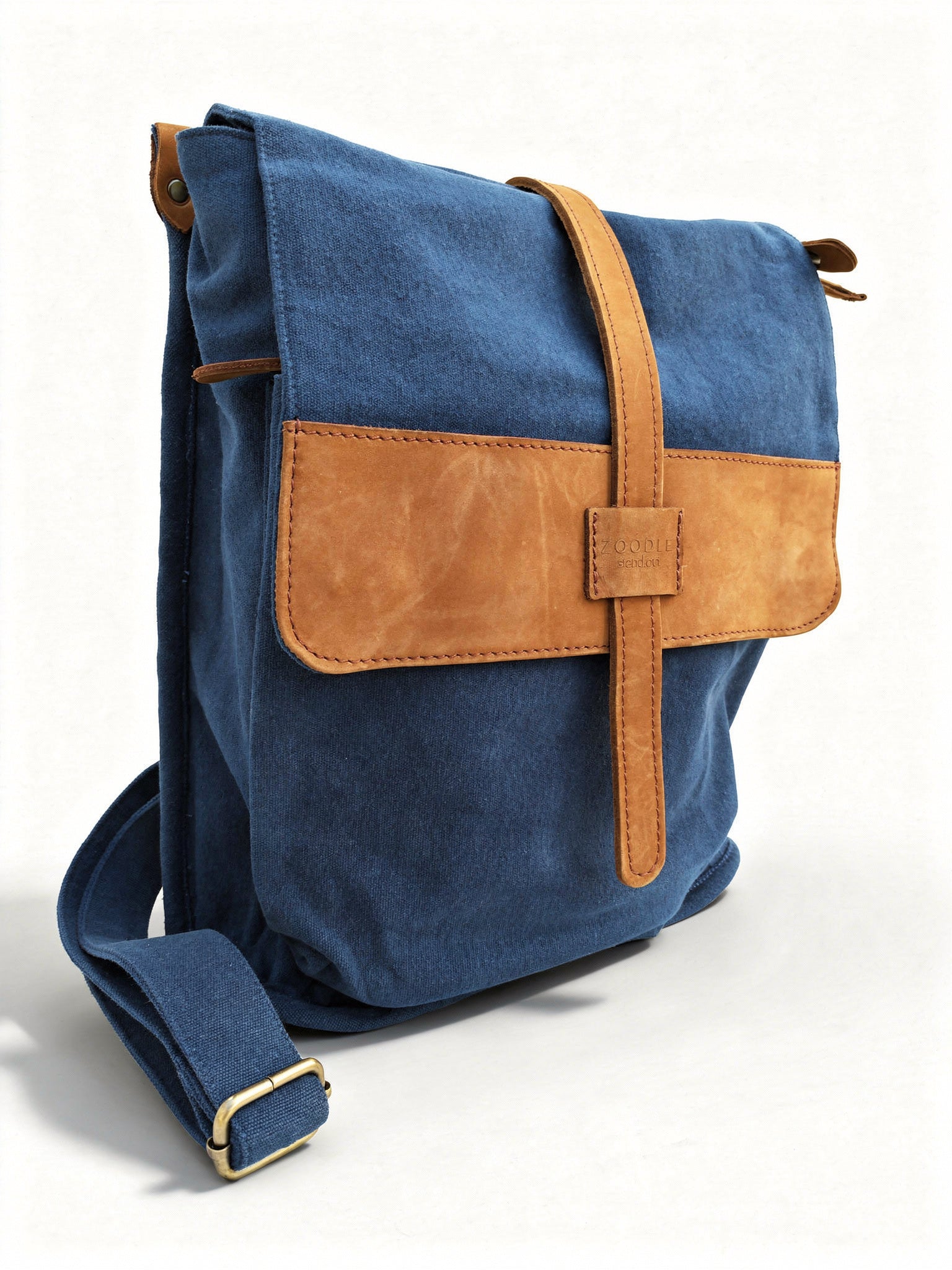 Laptop Bag | Canvas Leather Backpack