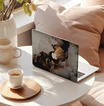 Designer Case - Grey Lava Marble for MacBook