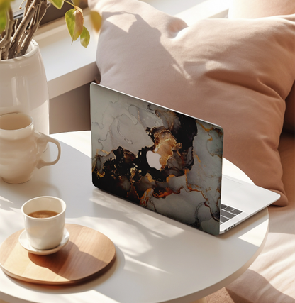 Designer Case - Grey Lava Marble for MacBook