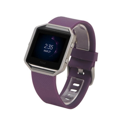 Fitbit Blaze Silicon Strap - Purple - Zoodle Fitbit Straps