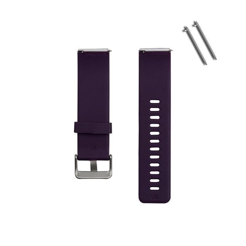 Fitbit Blaze Silicon Strap - Purple - Zoodle Fitbit Straps