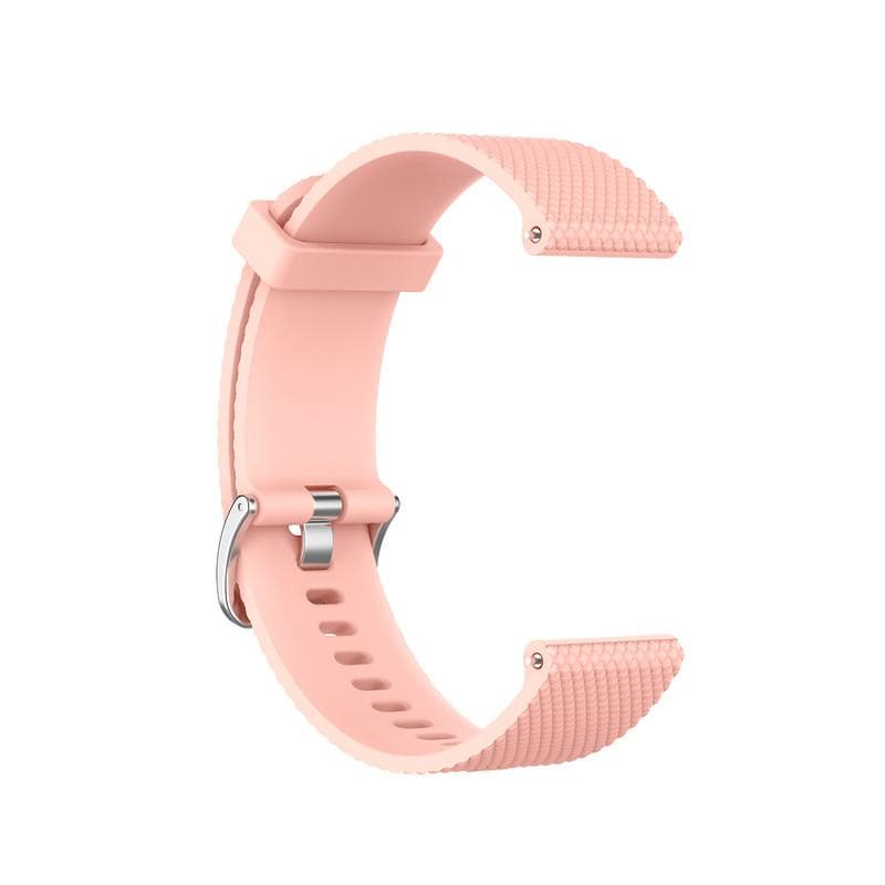 Silicon Sports Band for Garmin Vivoactive 4 (22mm) - Rose Pink - Zoodle Garmin Straps