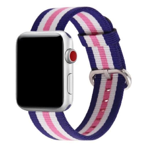 Woven Nylon Buckle Strap for Apple Watch - Zoodle