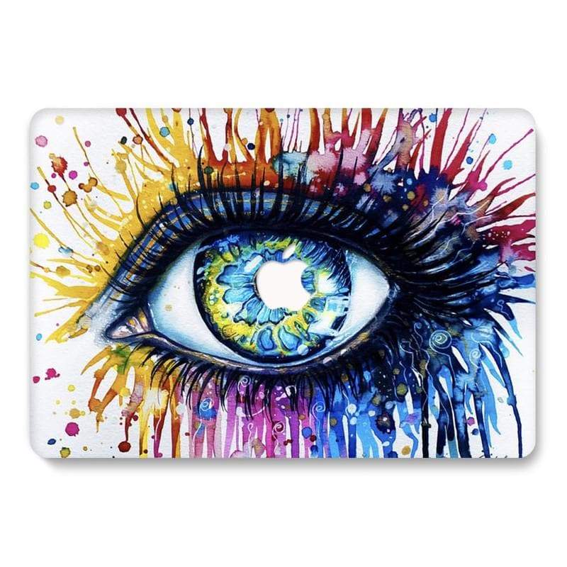 Designer Case - Beholding Eye for MacBook - Zoodle Laptop hard cases