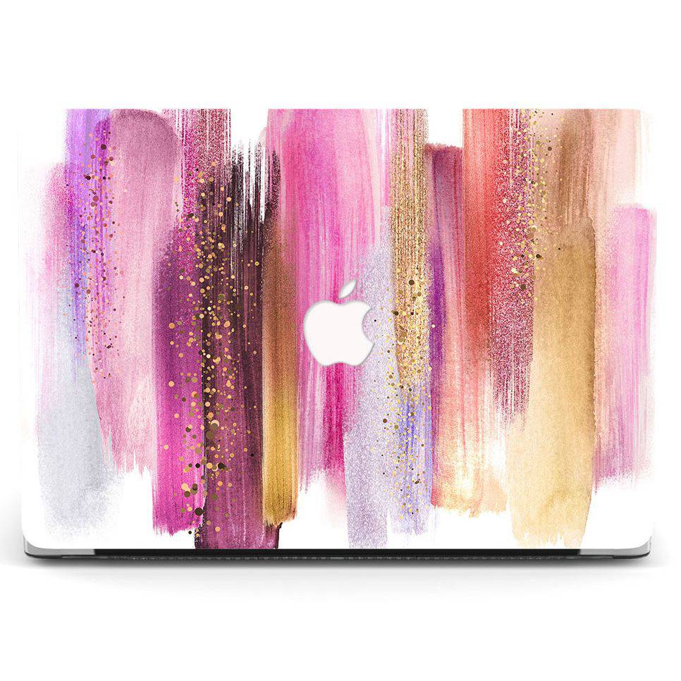 Designer Case - Brushed Pastel Paint for MacBook - Zoodle Laptop hard cases