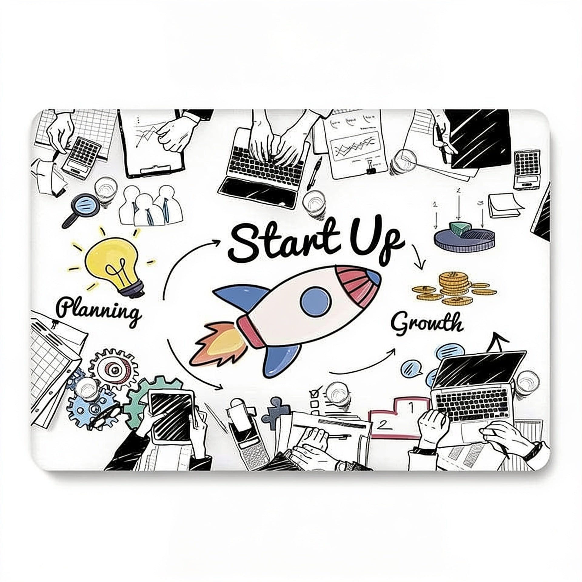 Designer Case - Business Start Up for MacBook