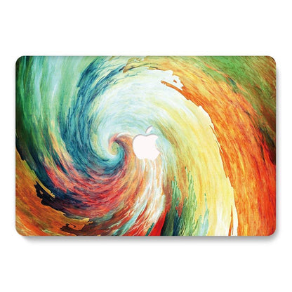 Designer Case - Painted Swirl for MacBook - Zoodle Laptop hard cases