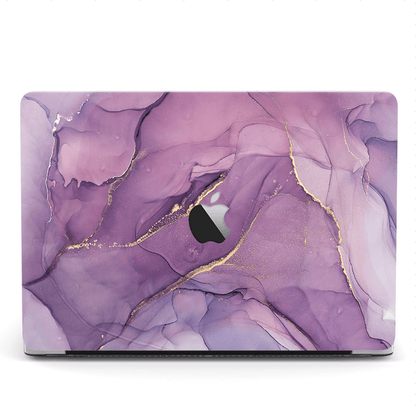 Designer Case - Purple Rose Flow Marble for MacBook - Zoodle Laptop hard cases