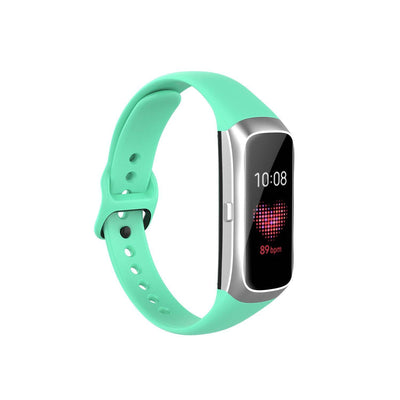 Silicon Replacement Band for Samsung Galaxy Fit Smartwatch (SM-R370) -Green - Zoodle Samsung Straps