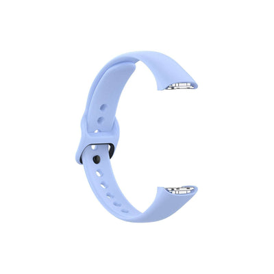 Silicon Replacement Band for Samsung Galaxy Fit Smartwatch (SM-R370) - Light Blue - Zoodle Samsung Straps